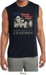 Mens Shirt Rushmorons Sleeveless Moisture Wicking Tee T-Shirt
