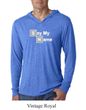 Mens Shirt Say My Name Lightweight Hoodie Tee