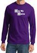 Mens Shirt Say My Name Long Sleeve Tee T-Shirt