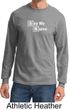Mens Shirt Say My Name Long Sleeve Tee T-Shirt