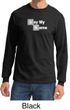 Mens Shirt Say My Name Long Sleeve Tee T-Shirt