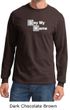 Mens Shirt Say My Name Long Sleeve Tee T-Shirt