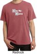 Mens Shirt Say My Name Pigment Dyed Tee T-Shirt