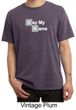 Mens Shirt Say My Name Pigment Dyed Tee T-Shirt
