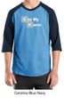 Mens Shirt Say My Name Raglan Tee T-Shirt