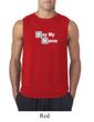 Mens Shirt Say My Name Sleeveless Tee T-Shirt