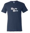 Mens Shirt Say My Name Tri Blend V-neck Tee T-Shirt