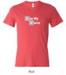 Mens Shirt Say My Name Tri Blend V-neck Tee T-Shirt