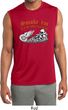 Mens Shirt Smoke Em Sleeveless Moisture Wicking Tee T-Shirt