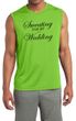 Mens Shirt Sweating For My Wedding Sleeveless Moisture Wicking Tee