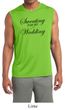 Mens Shirt Sweating For My Wedding Sleeveless Moisture Wicking Tee