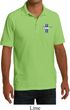 Mens Shirt The Legend Lives Crest Pocket Print Pique Polo