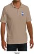Mens Shirt The Legend Lives Crest Pocket Print Pique Polo