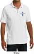 Mens Shirt The Legend Lives Crest Pocket Print Pique Polo