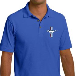 Mens Shirt The Legend Lives Crest Pocket Print Pique Polo Mens Shirt The Legend Lives Crest Pocket Print Pique Polo