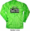 Mens Shirt Twisted Long Sleeve Tie Dye Tee T-shirt