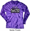 Mens Shirt Twisted Long Sleeve Tie Dye Tee T-shirt