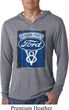 Mens Shirt V8 Genuine Ford Parts Lightweight Hoodie Tee T-Shirt