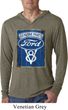 Mens Shirt V8 Genuine Ford Parts Lightweight Hoodie Tee T-Shirt
