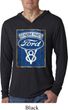 Mens Shirt V8 Genuine Ford Parts Lightweight Hoodie Tee T-Shirt