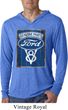Mens Shirt V8 Genuine Ford Parts Lightweight Hoodie Tee T-Shirt