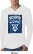 Mens Shirt V8 Genuine Ford Parts Lightweight Hoodie Tee T-Shirt
