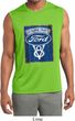 Mens Shirt V8 Genuine Ford Parts Sleeveless Moisture Wicking Tee T-Shirt