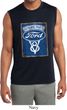 Mens Shirt V8 Genuine Ford Parts Sleeveless Moisture Wicking Tee T-Shirt