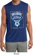 Mens Shirt V8 Genuine Ford Parts Sleeveless Moisture Wicking Tee T-Shirt