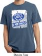 Mens Shirt Vintage Sign Genuine Ford Parts Pigment Dyed Tee T-Shirt