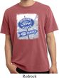 Mens Shirt Vintage Sign Genuine Ford Parts Pigment Dyed Tee T-Shirt