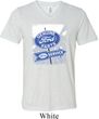 Mens Shirt Vintage Sign Genuine Ford Parts Tri Blend V-neck Tee