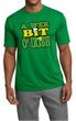 Mens Shirts A Wee Bit Irish Shamrock Moisture Wicking Tee T-Shirt