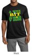 Mens Shirts A Wee Bit Irish Shamrock Moisture Wicking Tee T-Shirt