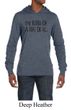 Mens Shirts Kind of a Big Deal Black Print Lightweight Hoodie Tee
