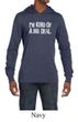 Mens Shirts Kind of a Big Deal White Print Lightweight Hoodie Tee