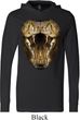 Mens Snake Shirt Big Cobra Snake Face Lightweight Hoodie Tee