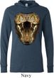 Mens Snake Shirt Big Cobra Snake Face Lightweight Hoodie Tee