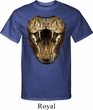 Mens Snake Shirt Big Cobra Snake Face Tall Tee T-Shirt