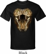Mens Snake Shirt Big Cobra Snake Face Tall Tee T-Shirt