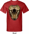 Mens Snake Shirt Big Cobra Snake Face Tall Tee T-Shirt