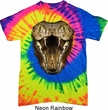 Mens Snake Shirt Big Cobra Snake Face Tie Dye T-shirt