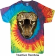 Mens Snake Shirt Big Cobra Snake Face Tie Dye T-shirt
