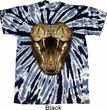 Mens Snake Shirt Big Cobra Snake Face Twist Tie Dye Tee T-shirt