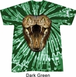 Mens Snake Shirt Big Cobra Snake Face Twist Tie Dye Tee T-shirt