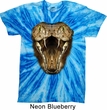 Mens Snake Shirt Big Cobra Snake Face Twist Tie Dye Tee T-shirt
