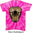 Mens Snake Shirt Big Cobra Snake Face Twist Tie Dye Tee T-shirt