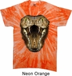 Mens Snake Shirt Big Cobra Snake Face Twist Tie Dye Tee T-shirt