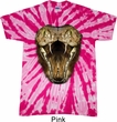 Mens Snake Shirt Big Cobra Snake Face Twist Tie Dye Tee T-shirt