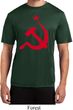 Mens Soviet Shirt Red Hammer And Sickle Moisture Wicking Tee T-Shirt
